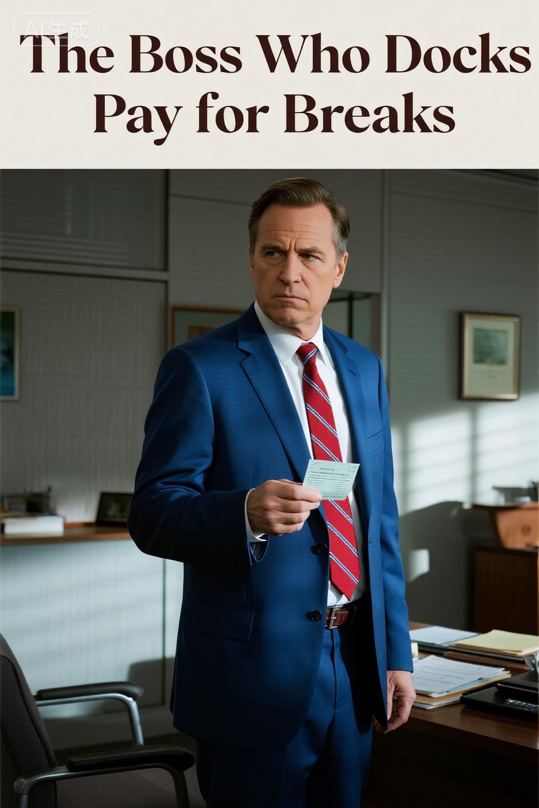 The Boss Who Docks Pay for Breaks