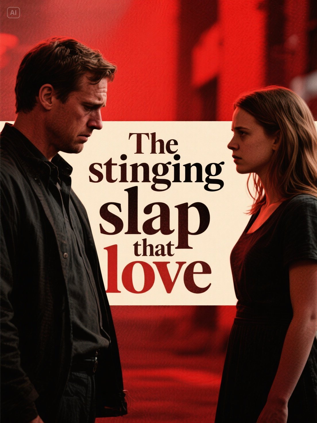 The stinging slap that love