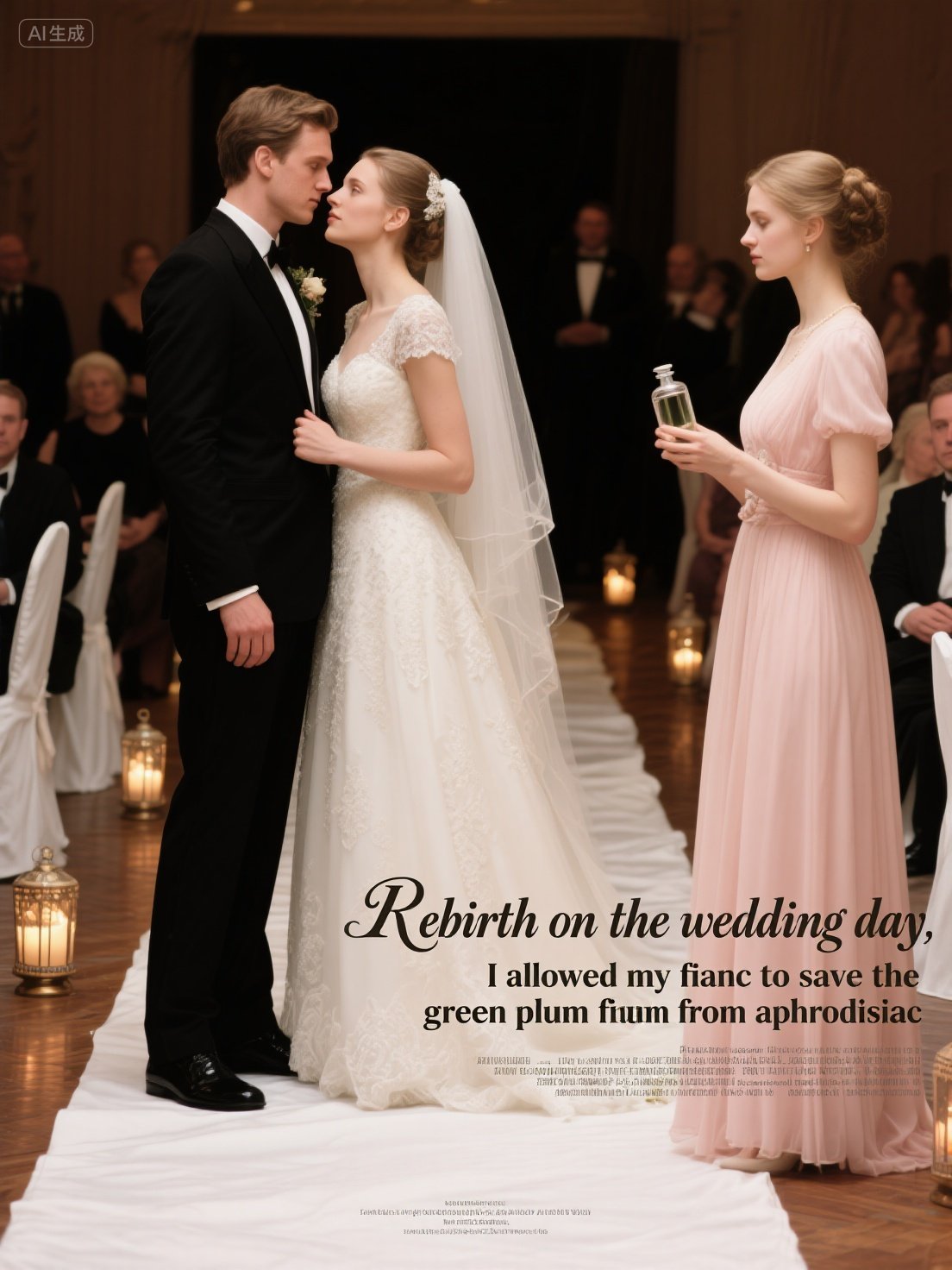 Rebirth on the wedding day, I allowed my fianc to save the first lover from aphrodisiac