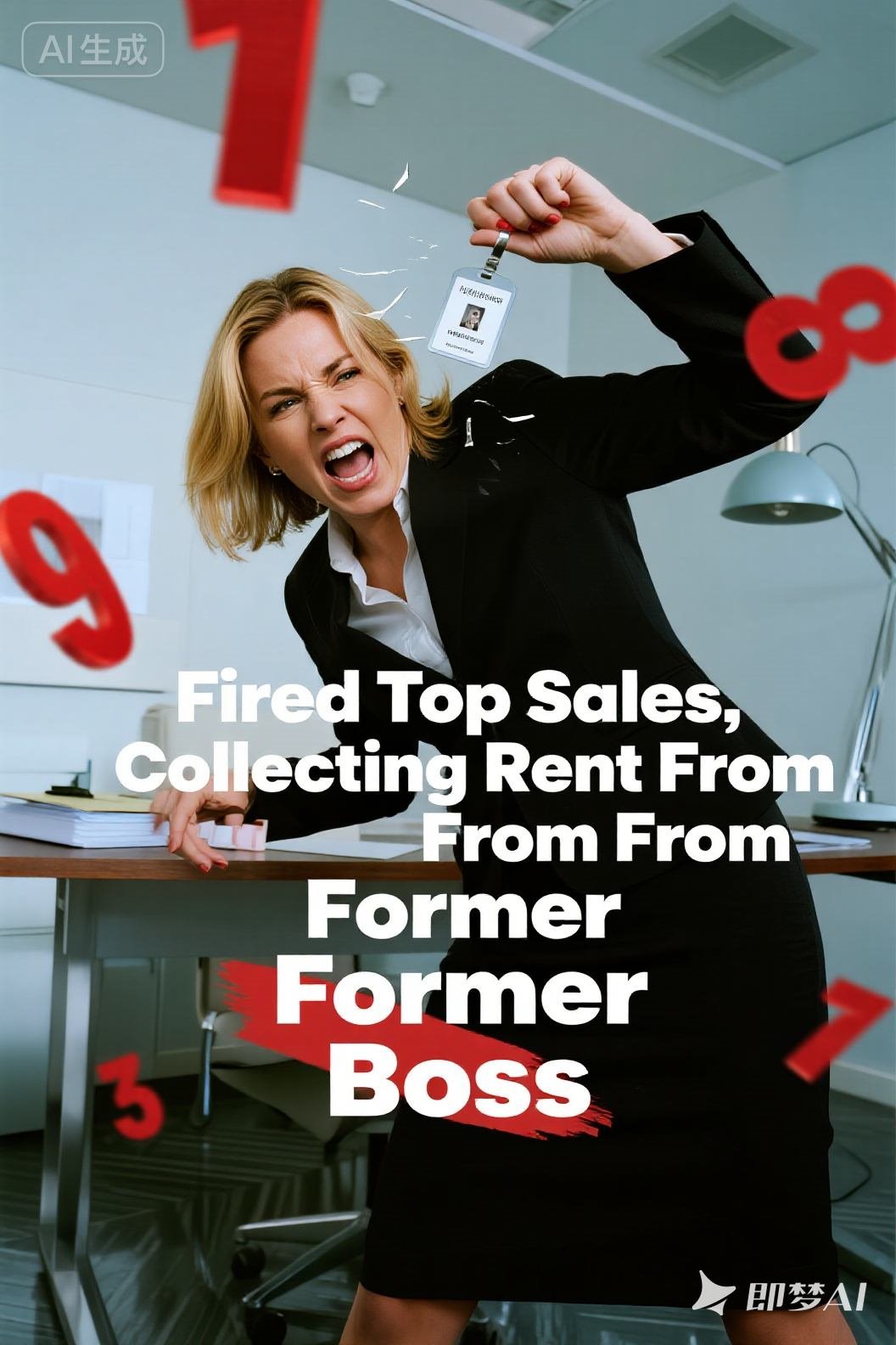 Fired Top Sales, Collecting Rent From Former Boss