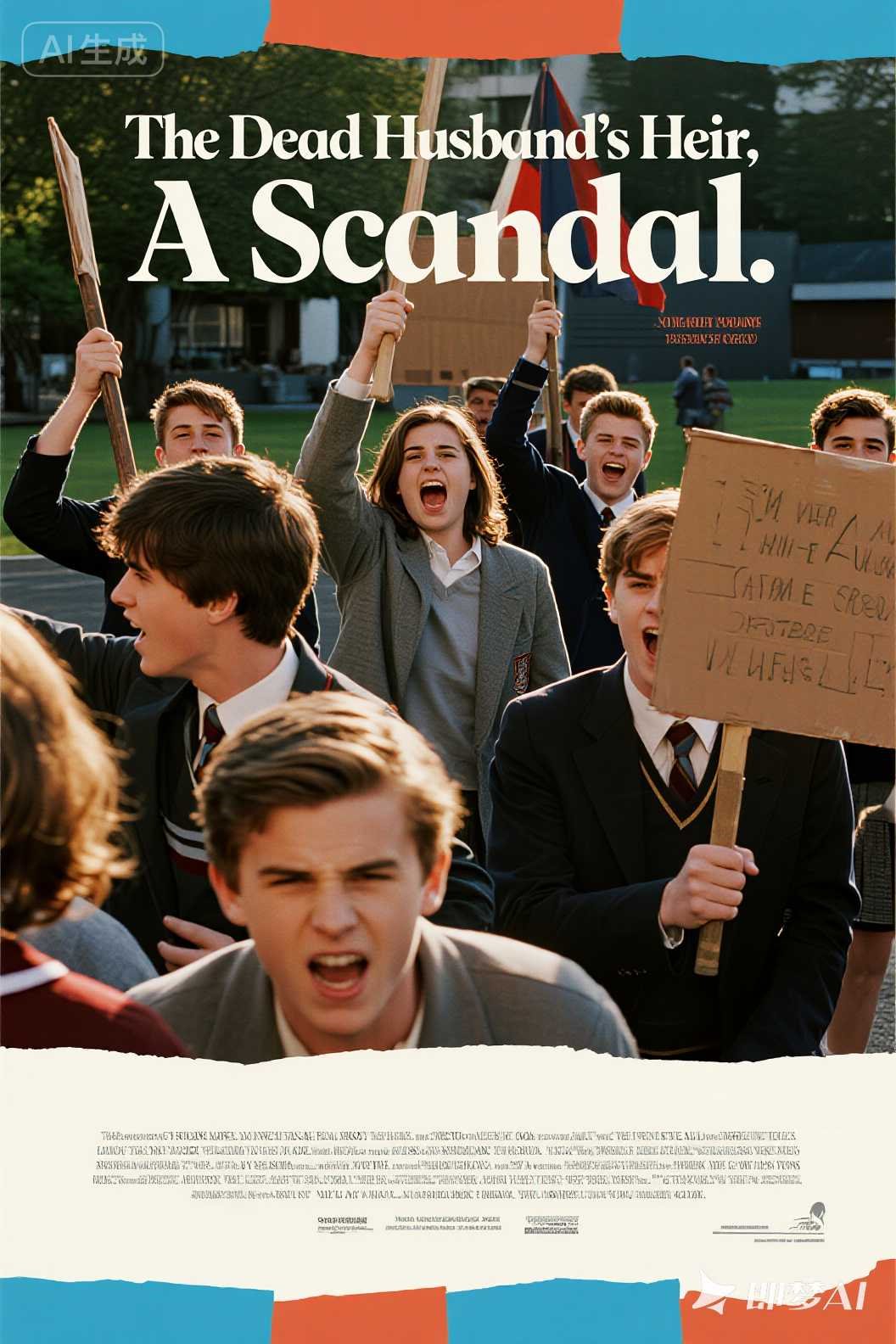 The Dead Husband's Heir, A Scandal